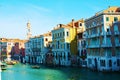 Grand Canal, Venice, Italy, Europe Royalty Free Stock Photo