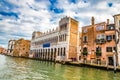 Grand Canal - Venice, Italy, Europe Royalty Free Stock Photo