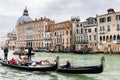 Grand Canal in Venice Italy Royalty Free Stock Photo