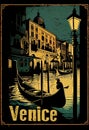 Grand Canal, Venice, Italy postcard