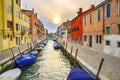 Grand Canal Venice Italy Sunset Royalty Free Stock Photo