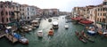 Grand Canal Venice Panorama Royalty Free Stock Photo