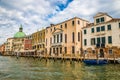 Grand Canal - Venice, Italy, Europe Royalty Free Stock Photo