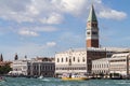 Grand canal view of the plazza San Marco in italy