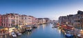 Grand Canal, Villas and Gondolas, Venice Royalty Free Stock Photo