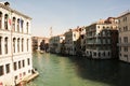 Grand Canal, vintage hues, Venice, Italy, Europe Royalty Free Stock Photo