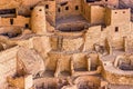 Mesa Verde, Colorado USA - Close View of the Prehistoric Ancient Native American Mountain Side Dwelling at Mesa Verde