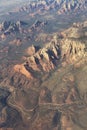 Grand Canyon aerial view Royalty Free Stock Photo