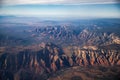 Grand Canyon aerial view. Royalty Free Stock Photo