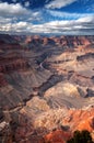 Grand Canyon aerial view. Royalty Free Stock Photo