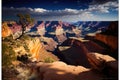 The Grand Canyon, Arizona, USA . Landscape: Capture the beauty of spring