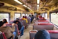 Train wagon interior, Grand canyon railawy, Arizona US