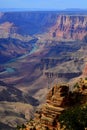 Grand Canyon, Arizona, USA from the south rim, detail. Royalty Free Stock Photo