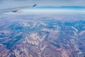 Grand canyon arizona view from an airplane