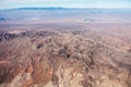 Grand canyon arizona view from an airplane Royalty Free Stock Photo