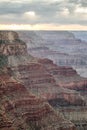 An Artistic Shot in the Grand Canyon at Sunset