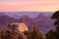 Grand Canyon from Bright Angel Viewpoint. Royalty Free Stock Photo