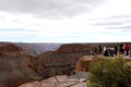 Skywalk at the Grand Canyon, at Eagle Point in Arizona, United States. Royalty Free Stock Photo