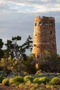 Grand Canyon Desert View Watchtower Royalty Free Stock Photo