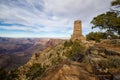 Grand Canyon Desert View Watchtower Royalty Free Stock Photo