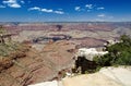 Grand Canyon El Tovar Overlook Royalty Free Stock Photo