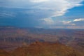 Grand Canyon before heavy storm Royalty Free Stock Photo