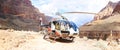 Grand Canyon Helicopter Tour - on the bottom of Colorado River