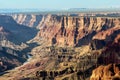 Grand Canyon landscape in a sunny day Royalty Free Stock Photo