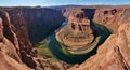 Grand Canyon Horse Shoe Bend Royalty Free Stock Photo