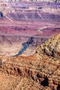 Grand Canyon Landscape from Lipan Point Royalty Free Stock Photo