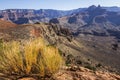 Grand Canyon Landscape Overview on Trail Royalty Free Stock Photo