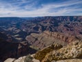 Grand Canyon landscape view, Grand Canyon village, Arizona, USA Royalty Free Stock Photo