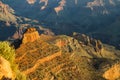 Grand Canyon landscape view in the morning Royalty Free Stock Photo