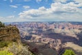 Grand Canyon Lookout Royalty Free Stock Photo