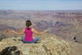 Grand Canyon Meditation Royalty Free Stock Photo