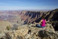 Grand Canyon Meditation Royalty Free Stock Photo