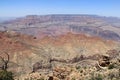 Grand Canyon from the south rim Royalty Free Stock Photo