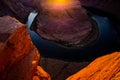 Grand Canyon national park. Arizona Horseshoe Bend of Colorado River in Grand Canyon. Royalty Free Stock Photo