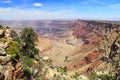 Grand Canyon National Park, Navajo Point overlooking the Colorado River on the South Rim, Southwest Desert, Arizona, USA Royalty Free Stock Photo