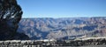 Panoramic View of the Grand Canyon as Seen from the South Rim on a Bright, Clear Autumn Afternoon Royalty Free Stock Photo