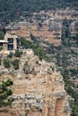 Grand Canyon National Park, Arizona: Visitors at Lookout Studio Royalty Free Stock Photo