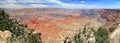 Grand Canyon National Park, Landscape Panorama of Colorado River from Navajo Point, Arizona, USA Royalty Free Stock Photo