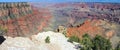 Grand Canyon National Park Landscape Panorama from Yaki Point, Southwest Desert, Arizona Royalty Free Stock Photo