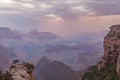 Grand Canyon National Park Monsoon Storm Royalty Free Stock Photo