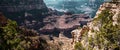 Grand Canyon National Park, North Rim. National Park, Arizona. Canyon desert panoramic view landscape. Royalty Free Stock Photo