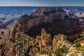 Grand Canyon National Park North Rim Chasms Royalty Free Stock Photo