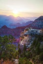 Grand Canyon National Park overview Royalty Free Stock Photo