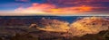 Grand Canyon National Park at sunset Royalty Free Stock Photo