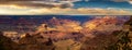 Grand Canyon National Park at sunset Royalty Free Stock Photo