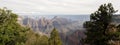 Grand canyon north rim landscape view Royalty Free Stock Photo